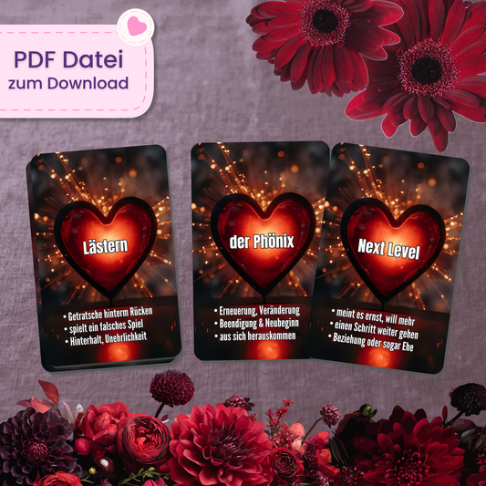 ♥️ Seelen Geflüster (55 Stück | PDF Download)