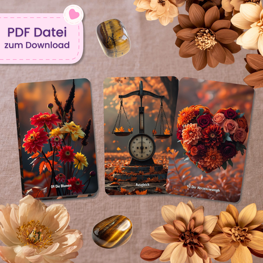 🧡 Fall Lenormand (55 Stück | PDF Download)