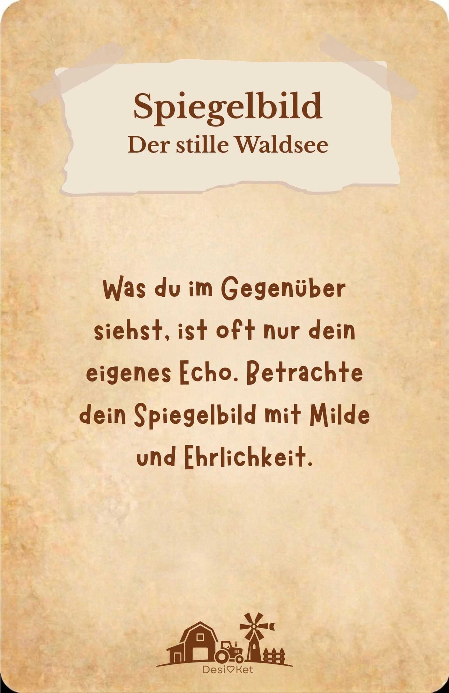 Acker & Wildnis Orakel Beispiel 2