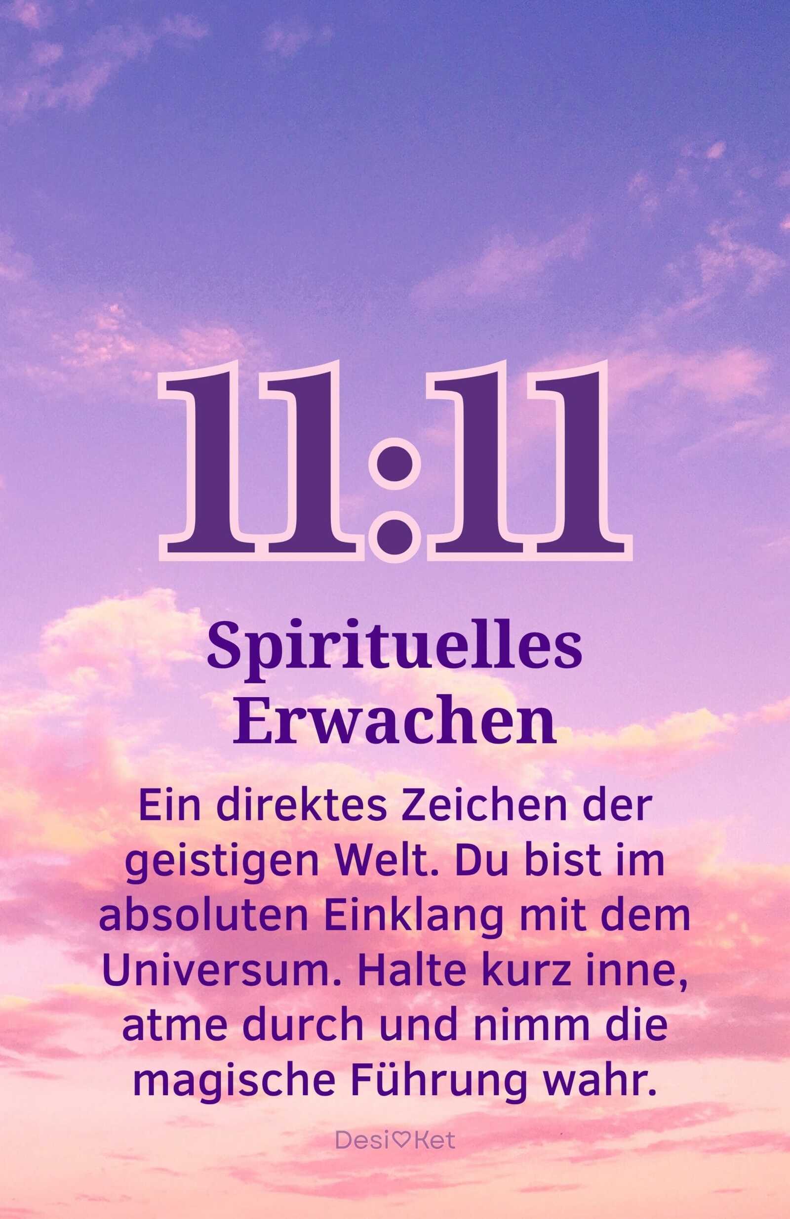 Angel Codes Orakel Vorderseite 11:11