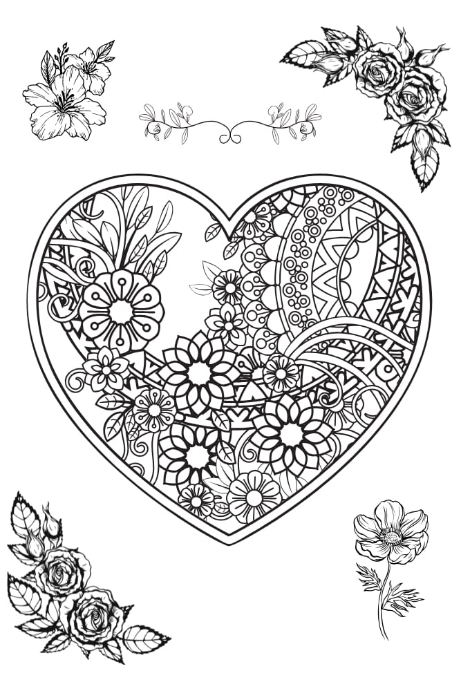 Mystisches Malbuch Motiv 5
