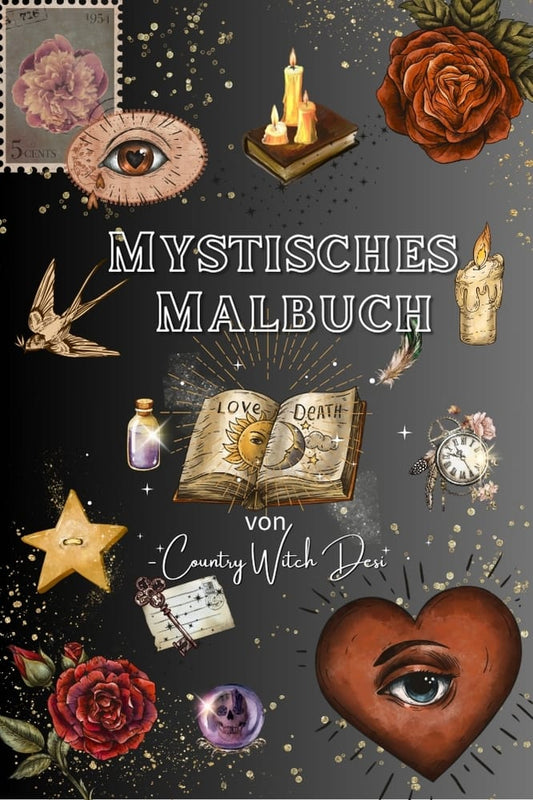 Mystisches Malbuch Titelbild