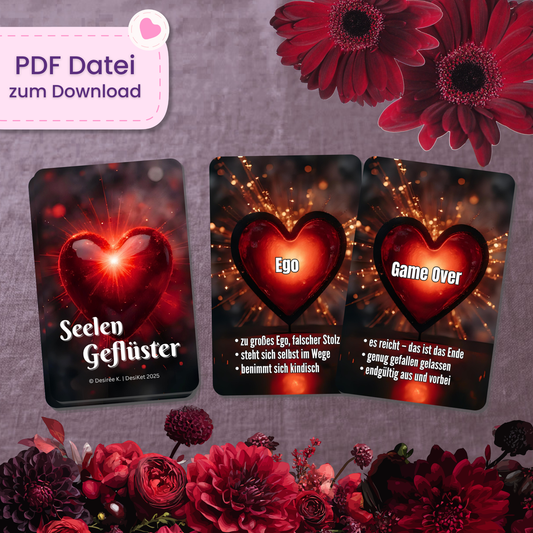 ♥️ Seelen Geflüster (55 Stück | PDF Download)