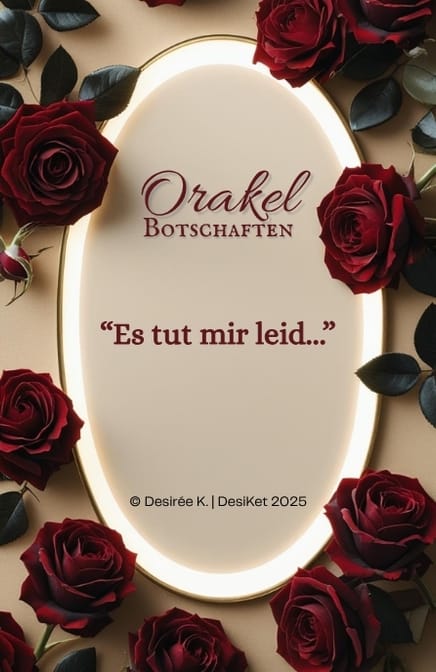 Es tut mir leid Orakel RĂĽckseite