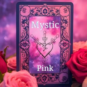 Tarot Mystic Pink Rückseite