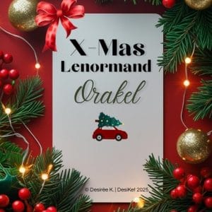 X-Mas Lenormand Kartendeck Rückseite