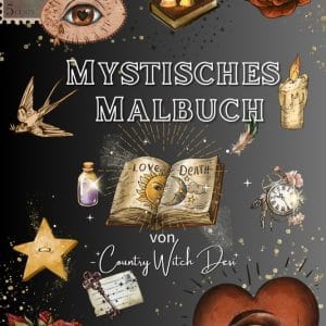 Mystisches Malbuch Titelbild